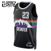 Dres Denver Nuggets Cameron Johnson Nike 2025-26 City Edition Crno Swingman - Dječji
